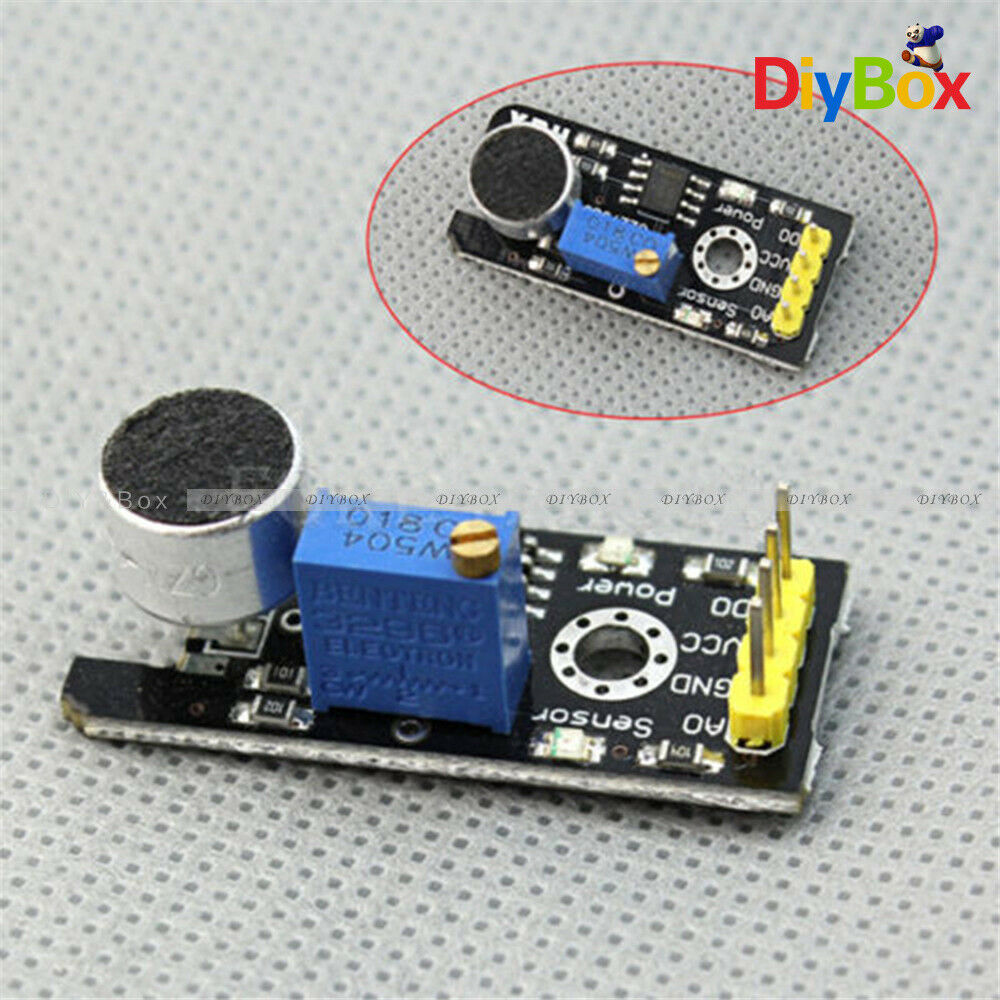Newest Analog Sound Sensor Board Module Microphone MIC Controller For Arduino