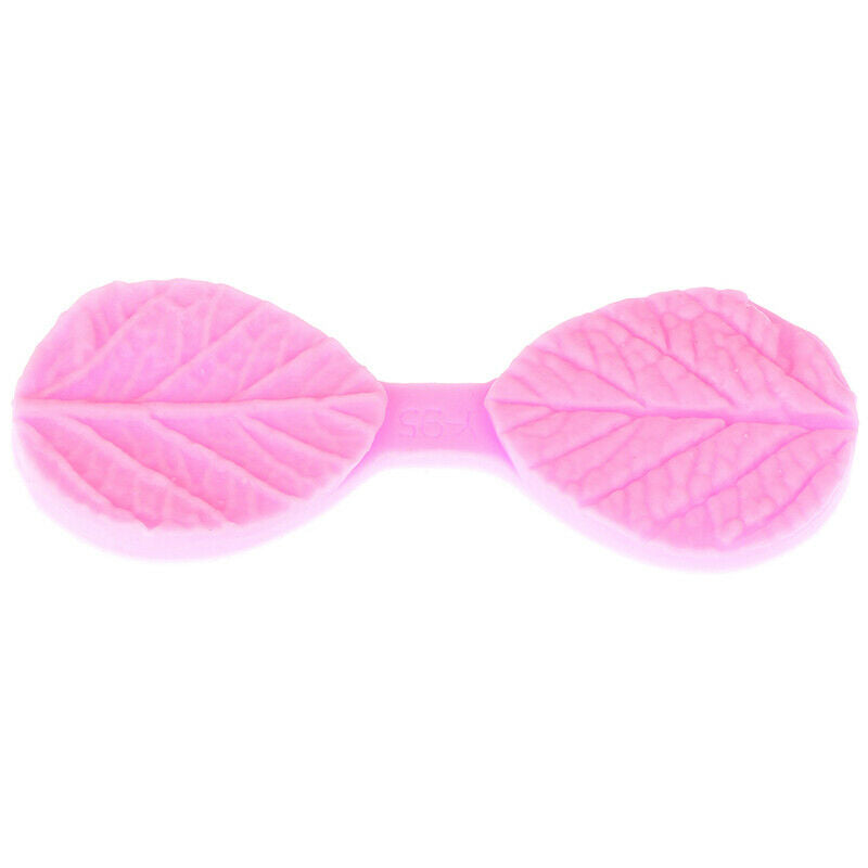 New DIY Double Leaf Silicone Cake Mold Sugar Art Mold Fondant Mold Cake D.l8
