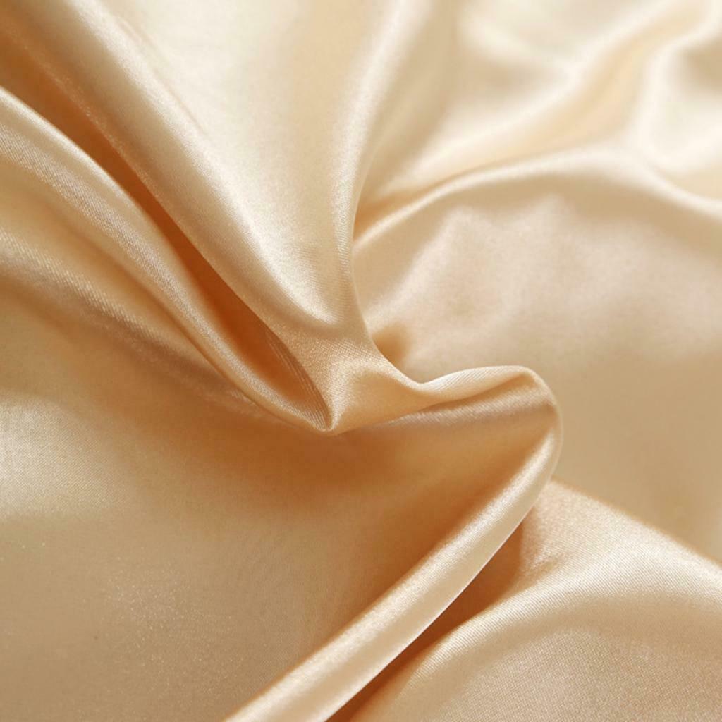 2pc Mulberrry Silk Pillowcase King - Size 19x29inch - Pillow Case Beige