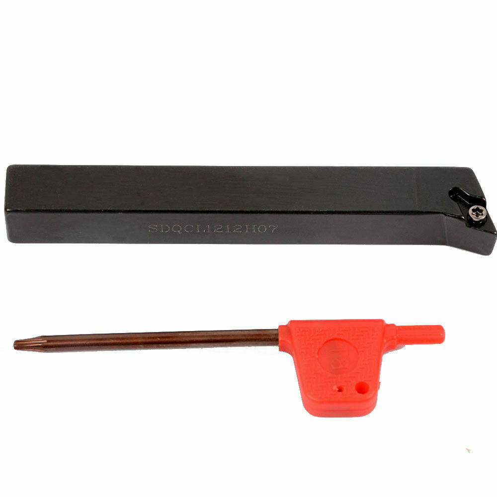 SDQCL1212H07 lathe External Turning Tool Holder+DCMT070204 BP010 Carbide insert