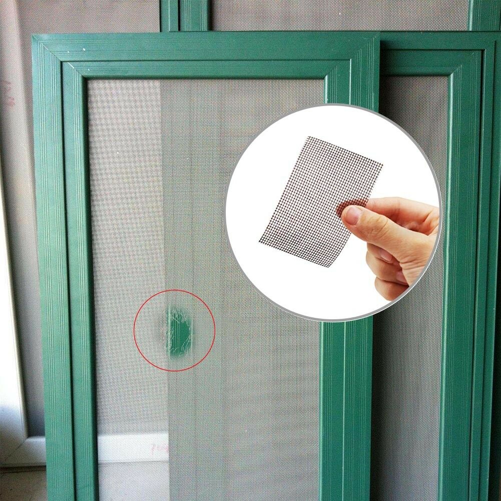 Screen Window Net Adhesive Anti-mosquito Fly Insect Repair Patch Stickers Tool