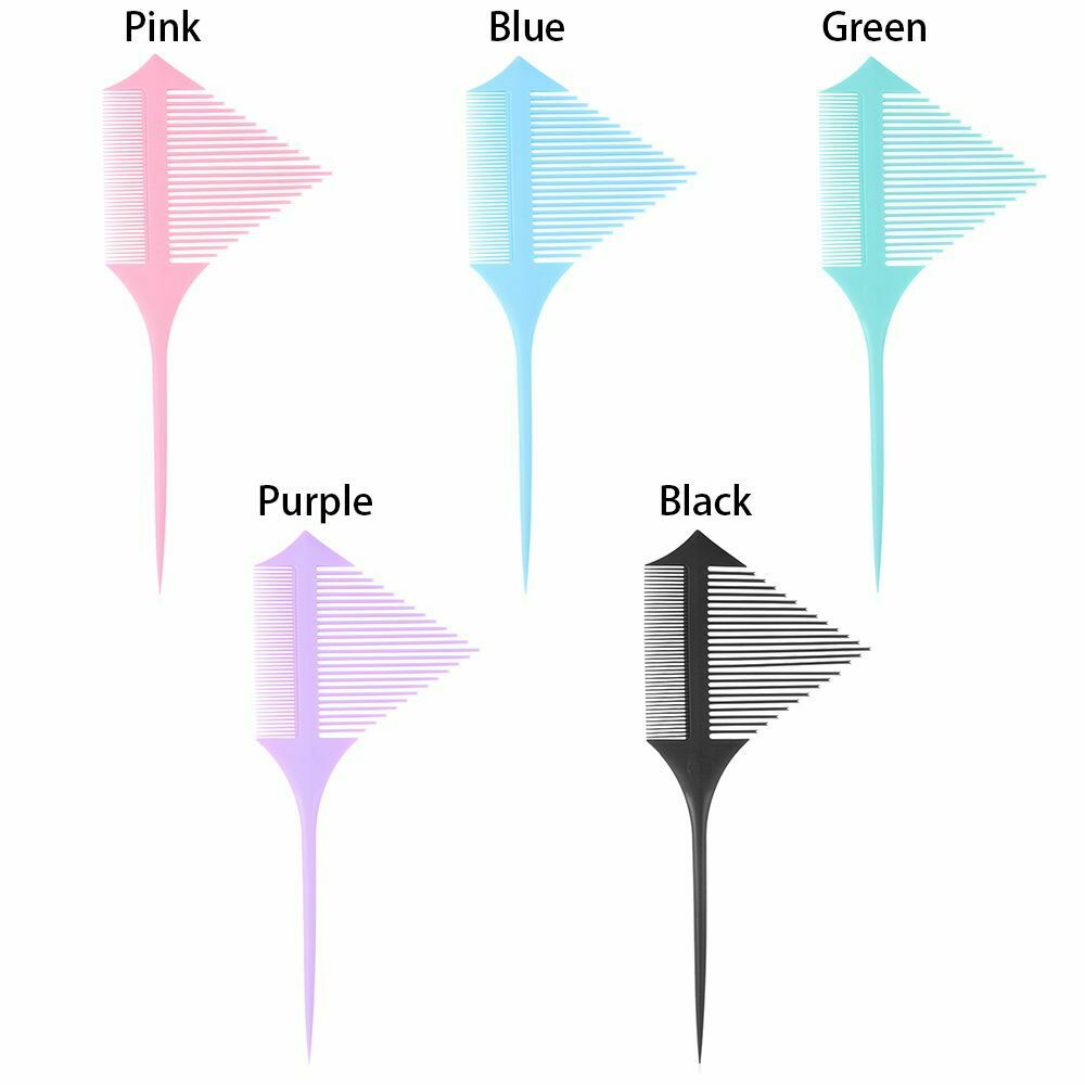 Tool Highlighting Combs Double-sided Hair Color Tools Coloring Brushes Comb