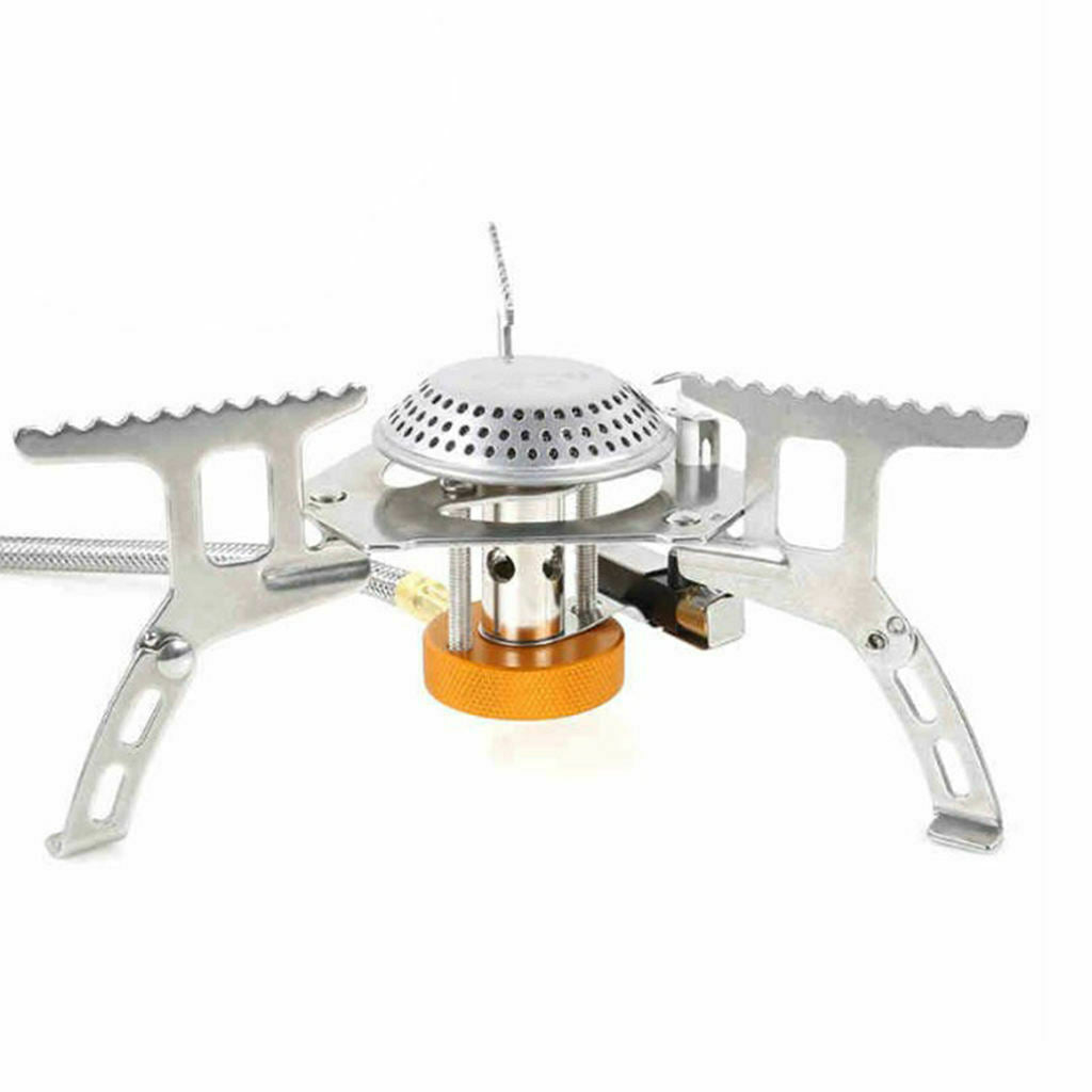 Outdoor Gas Stove Picnic Camping Jet Gas Burner Foldable Split Stove Cooker