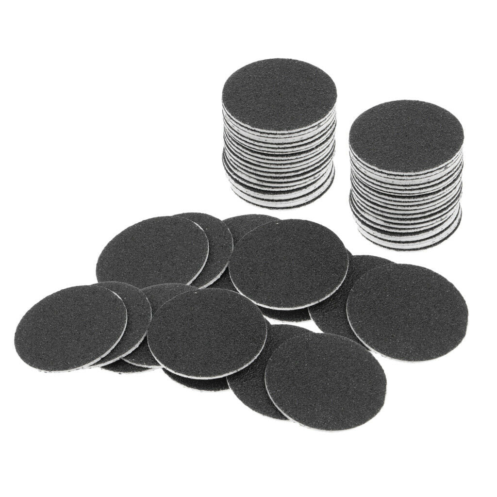 60Pcs Self-adhesive Foot Rasp Sandpaper Discs Disk for Dead Skin Remover