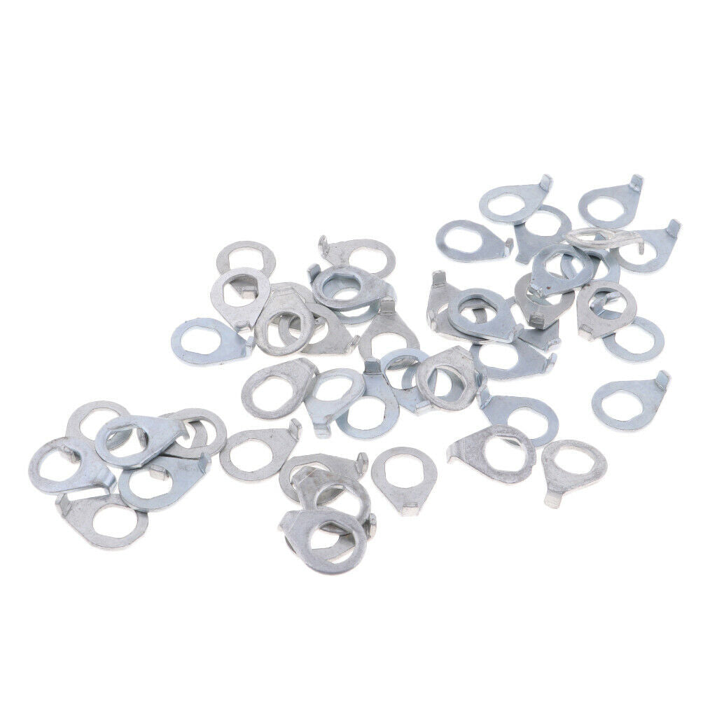 50 pack safety road bike washer for front hub for