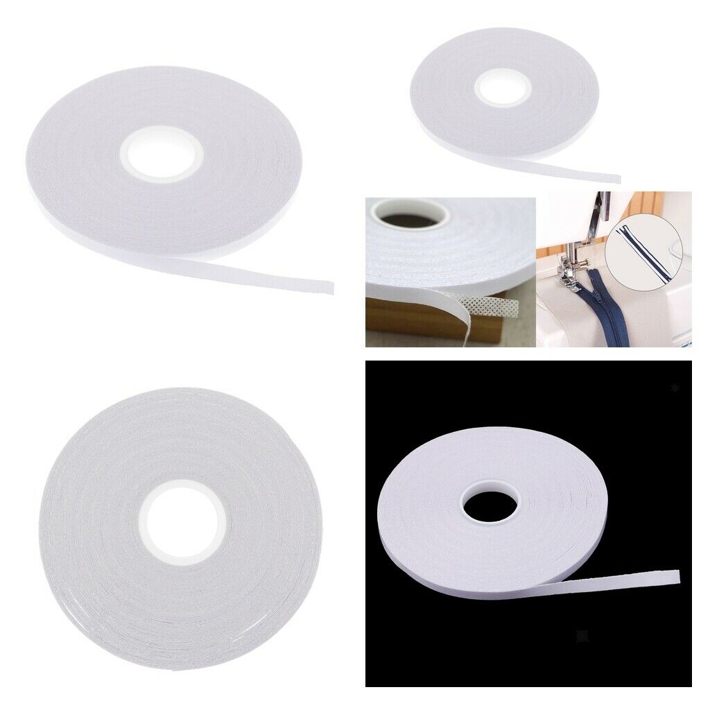 20 Meters Sew Easy Double-sided Transparent Wash-Away Quilters Cloth Tape 6mm