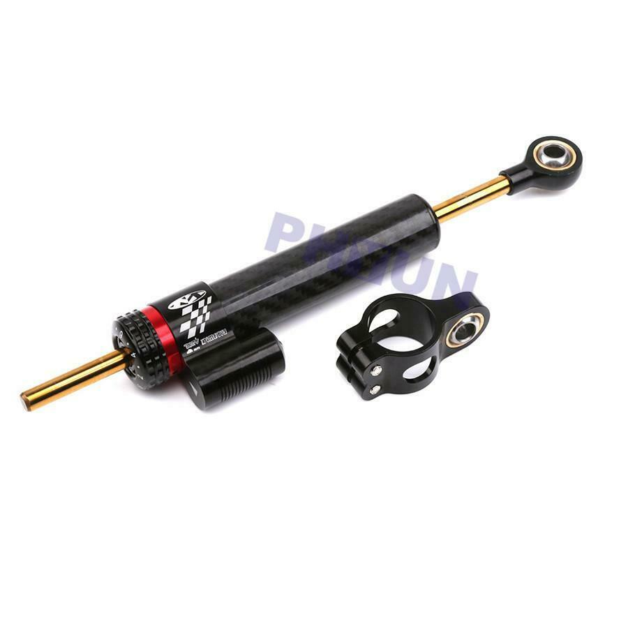 9.8'' Alumium 16 Damping Adjustment Gear Motorcycle Steering Damper Stabilizer