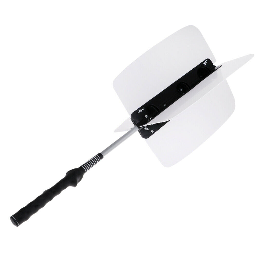 Swing   Fan   Golf   Range   Swing   Training   Aid   with   Anti - Slip   Grip