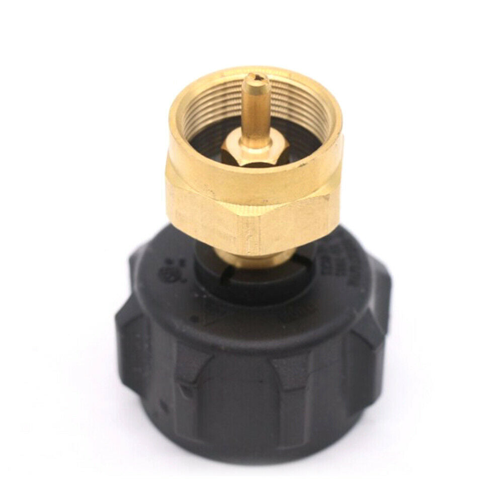 Brass Interface Accessories QCC1 to POL One Pound Gas Cylinder Inflation Adapter