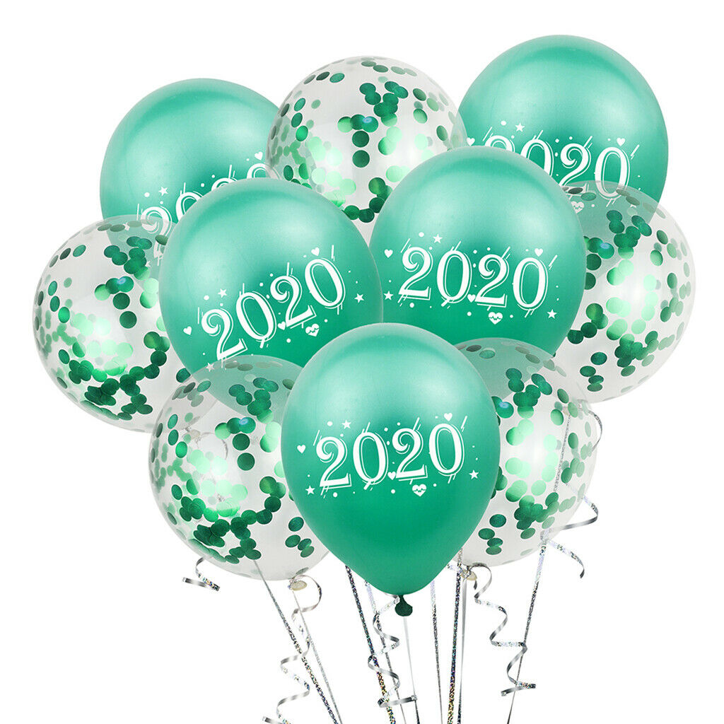 30pack Durable Balloon Party Balloons f/ Wedding 2020 NEW YEAR Ornament