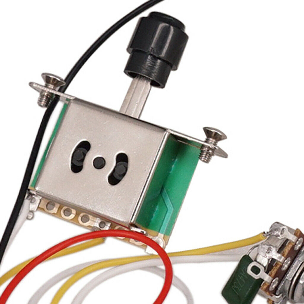 Electric Guitar Prewired 3 Way Switch Wiring Harness for Guitar Accessory