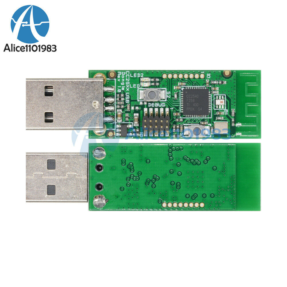 Bluetooth 4.0 2.4GHz BLE CC2540 Sniffer Board USB Interface Dongle BTool CC2531