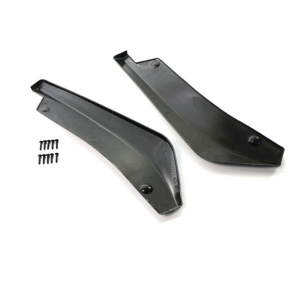 1 Pair Rear Bumper Spoiler Wing Universal Canard Protector Spare Parts