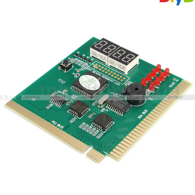 LED 4 Digit PC Analyzer Analysis Diagnostic Tester POST Card PCI Motherboard