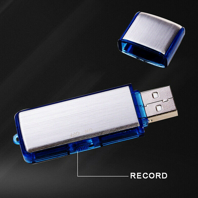 Digital Hidden Audio Voice Recorder 8GB Mini Recording USB Memory Pen Stick