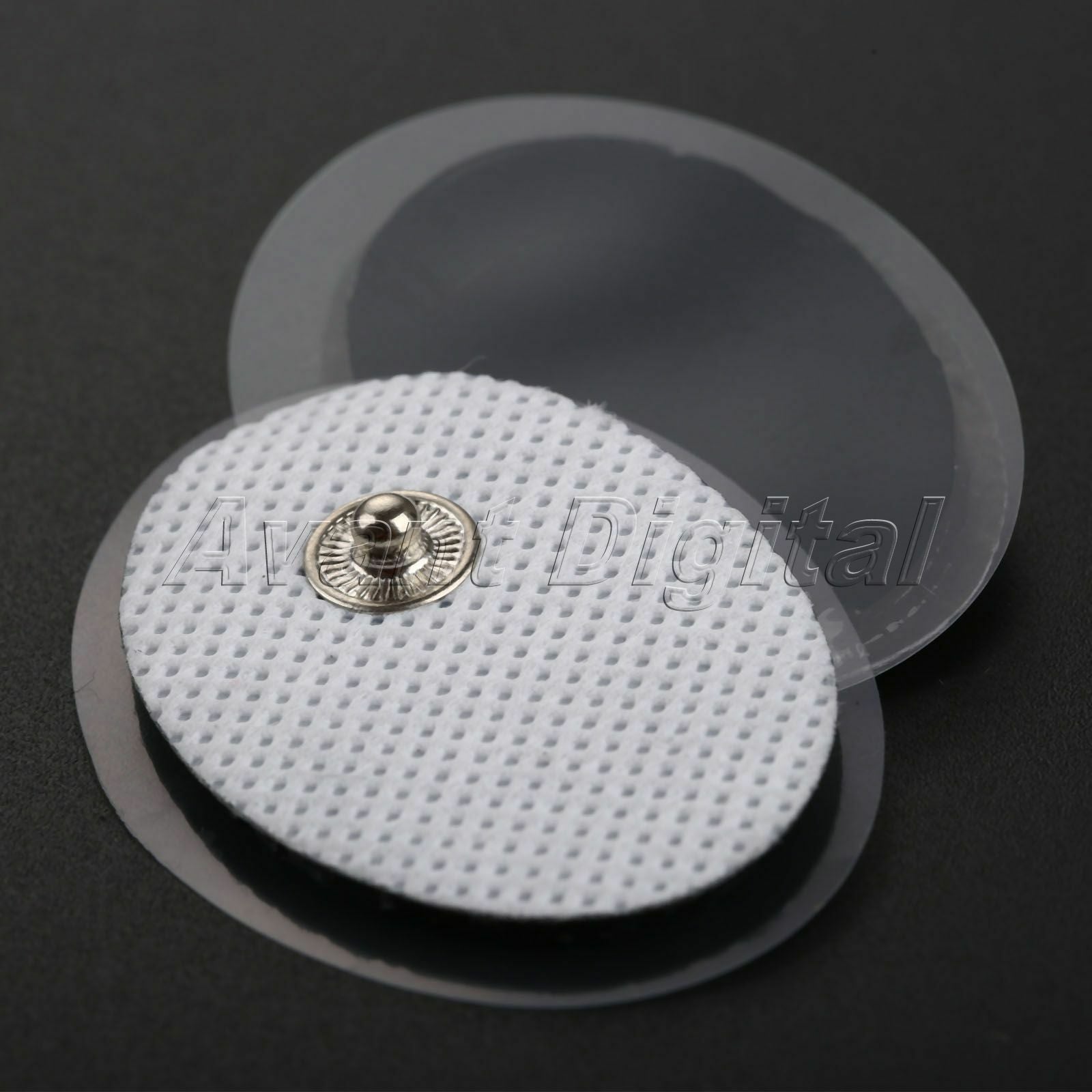 20X Snap On Replacement Electrode Pads 1.7x1.18" For Massager Tens Units Therapy