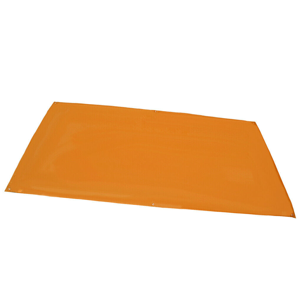 Portable Camping Awning Canopy Sun Shade Tent Tarp Rain Shelter L Orange