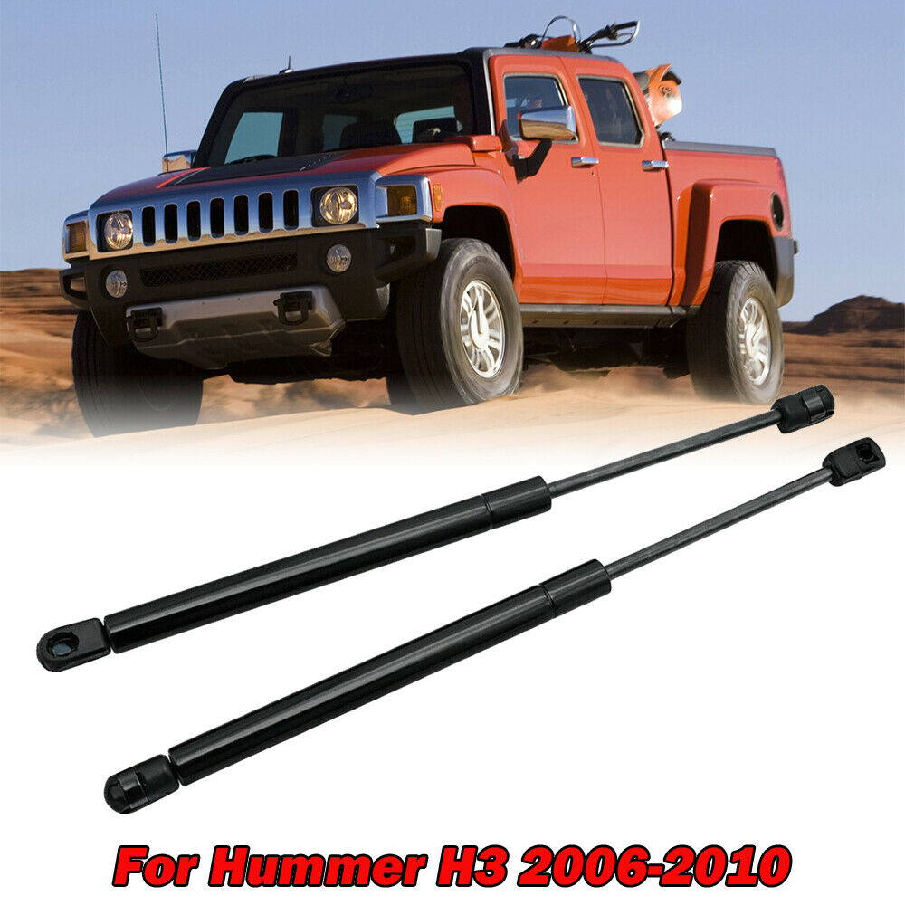 2x Front Hood Lift Supports Shocks Prop Rod Damper Fits Hummer H3 H3t 2006-2010