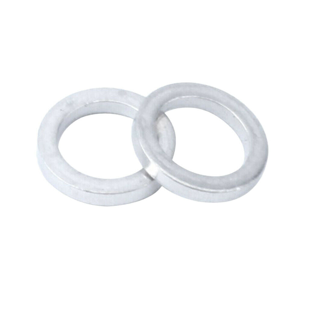 10x Bike Chainwheel Screw Chainring Washer Gasket Spacers Component 2mm