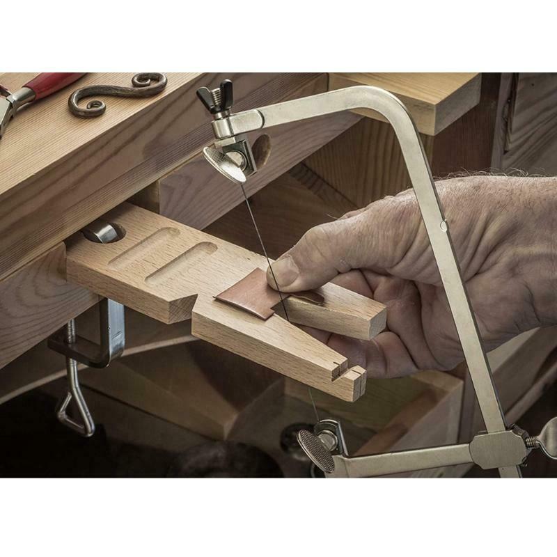 3-in-1 Professional Jeweler's Saw Set 144 Blades  Wooden Pin Clamp Jewelry Toos