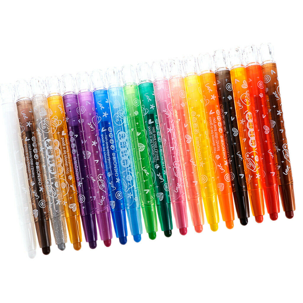 18 colors crayon crayon pastel pencil for handicraft drawing of the