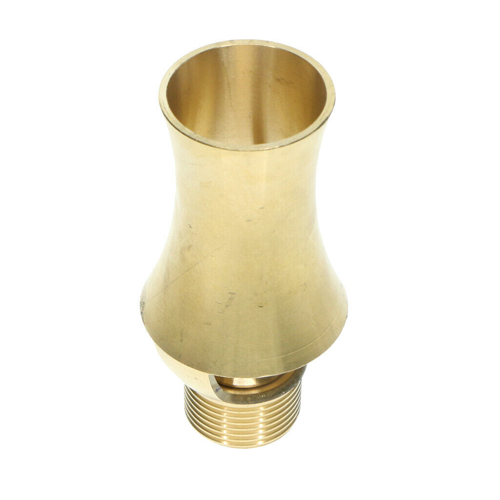Set of 4 Brass Cedar Fountain Nozzle Adjustable Jet Water Spray Head - 1/2 & 3/4