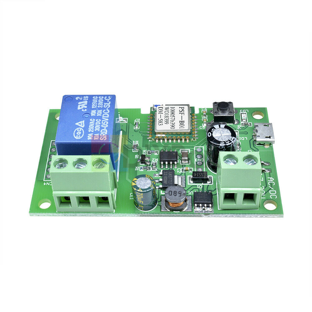 DC 5V-12V Sonoff WiFi Wireless Smart Switch Relay Module Smart Home Phone APP