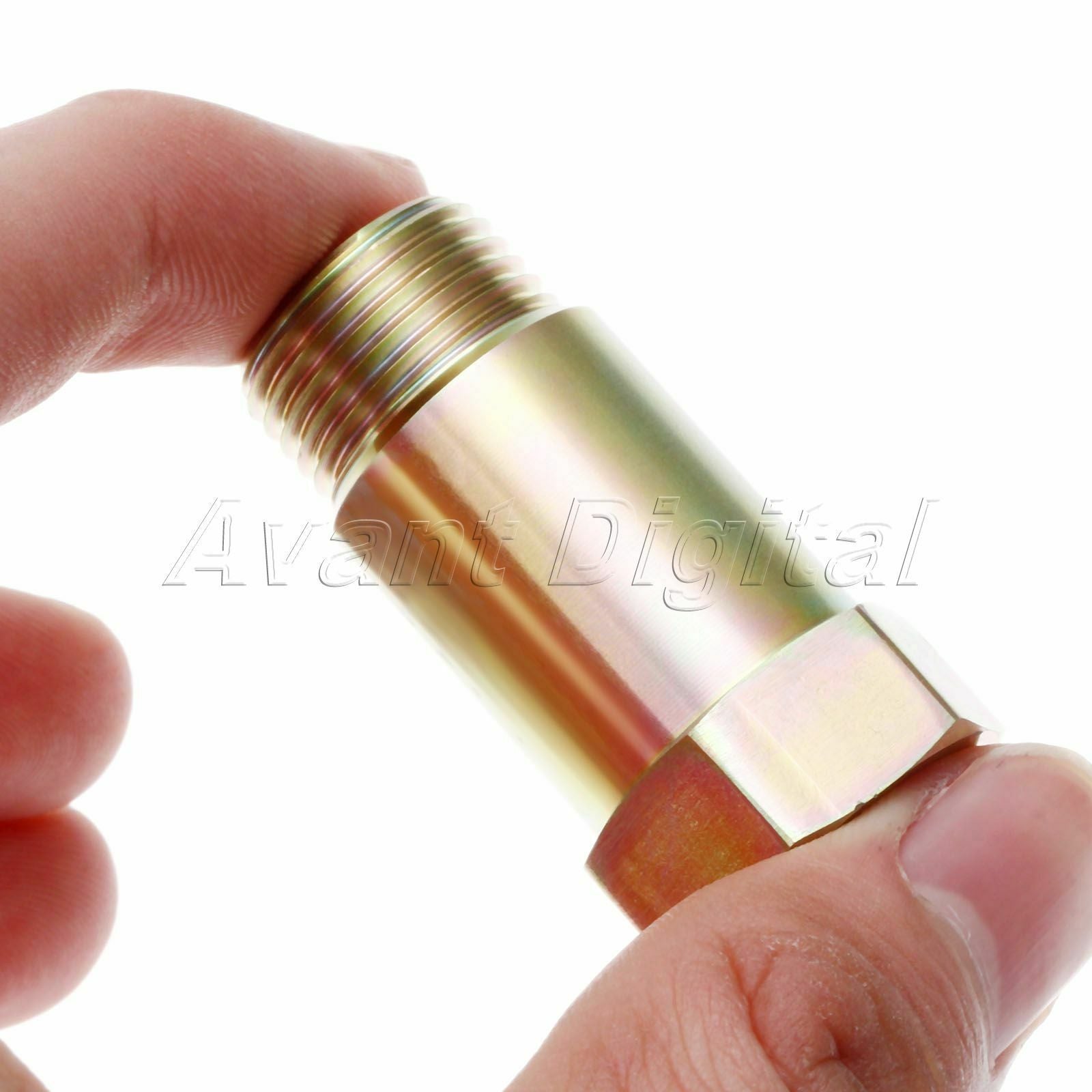 2Pcs O2 Oxygen Sensor Spacer Adapter Isolator CEL Fix Exhaust Extender M18 x 1.5