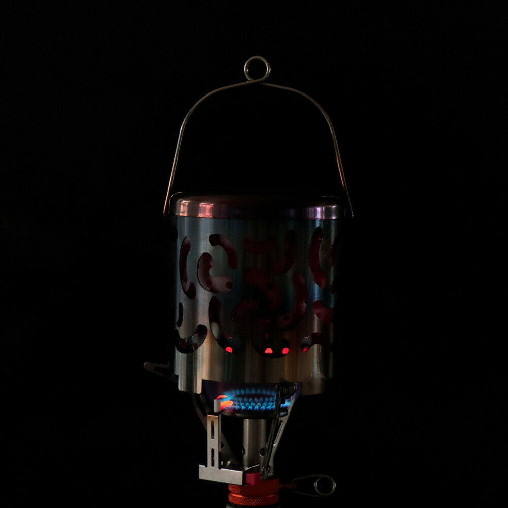 Lightweight Mini Camping Stove Cover Heater Heating Warmer for Outdoor Tent