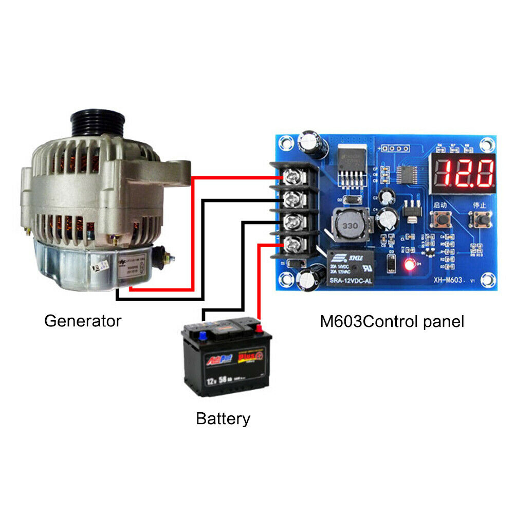 12-24V XH-M603 Charging Control Module Lithium Battery Charger Protection Board
