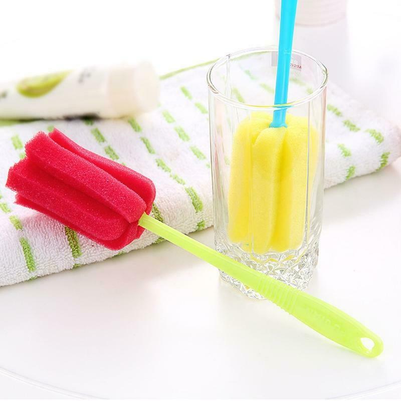 Wineglass Sponge Cup  Brush Feeding Bottle Cleaner Kitchen Cleaning Tool