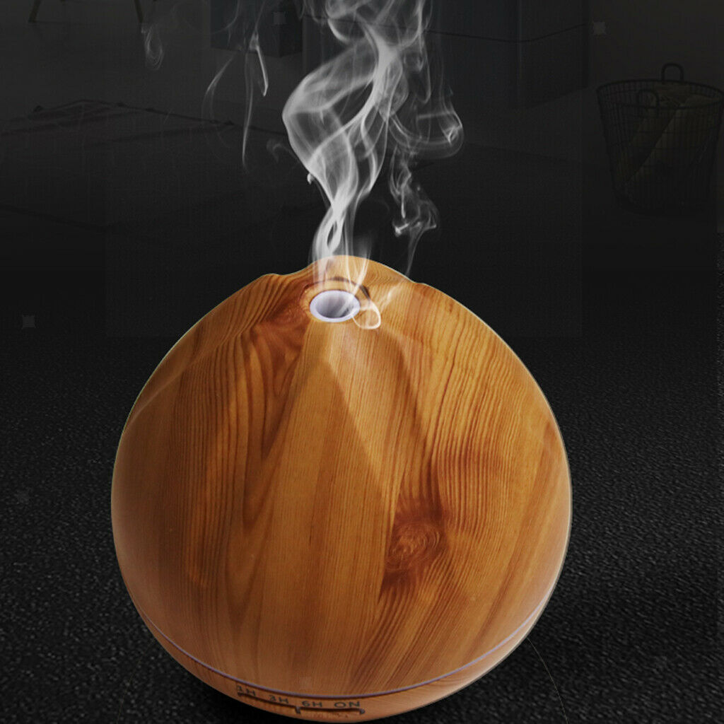 Essential Oil Fragrance Diffuser Humidifier for Office Home Light Brown