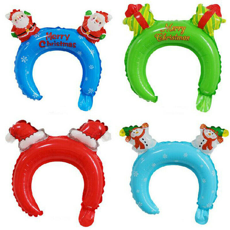 20Pcs Cute Headband Foil Balloon Animal Balloon Children's Toys Party Decor TL