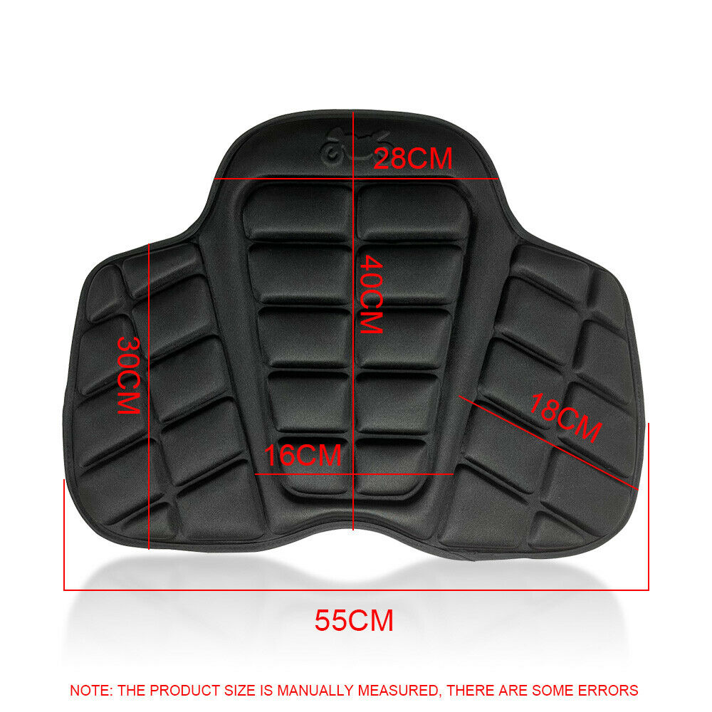 Motorcycle Comfortable Seat Cushion Inflatable Air Cool Seat Cover Pad Sunscreen