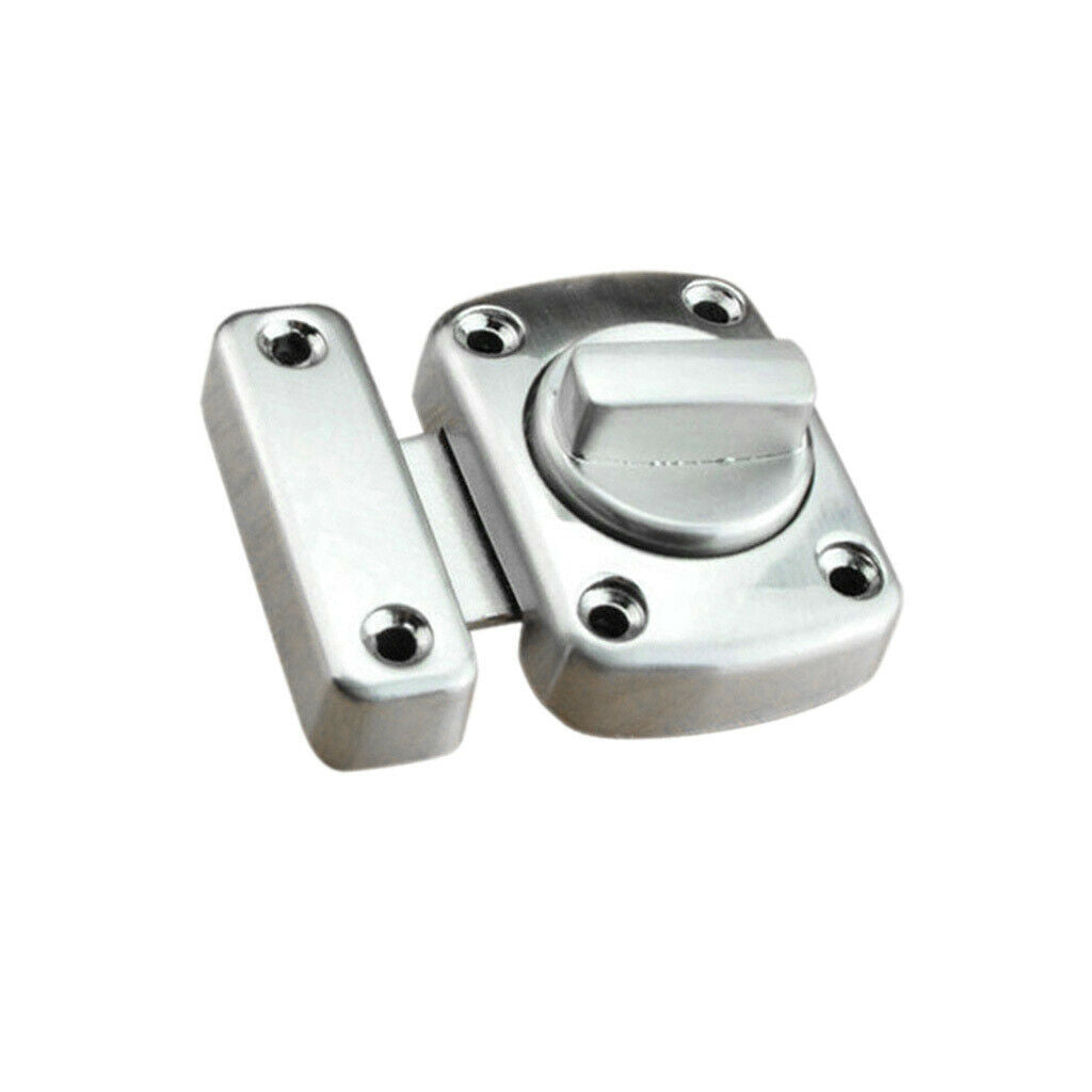 3Pieces BATHROOM TOILET DOOR LOCK Cabinet Cupboard Turn Bolt Privacy Catch Latch