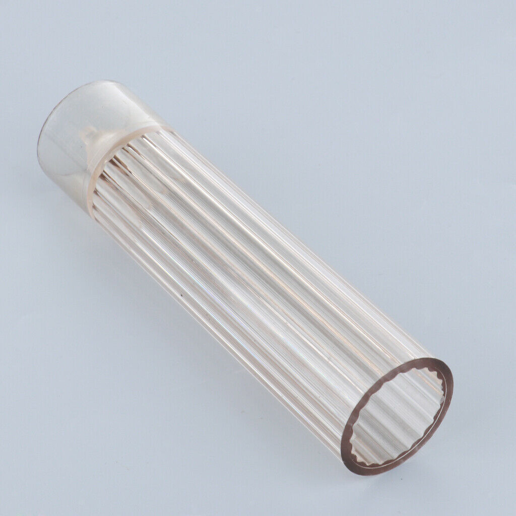 Spire Cylinder Shaped Plastic Clear Candle Shapes Candles make 125mm