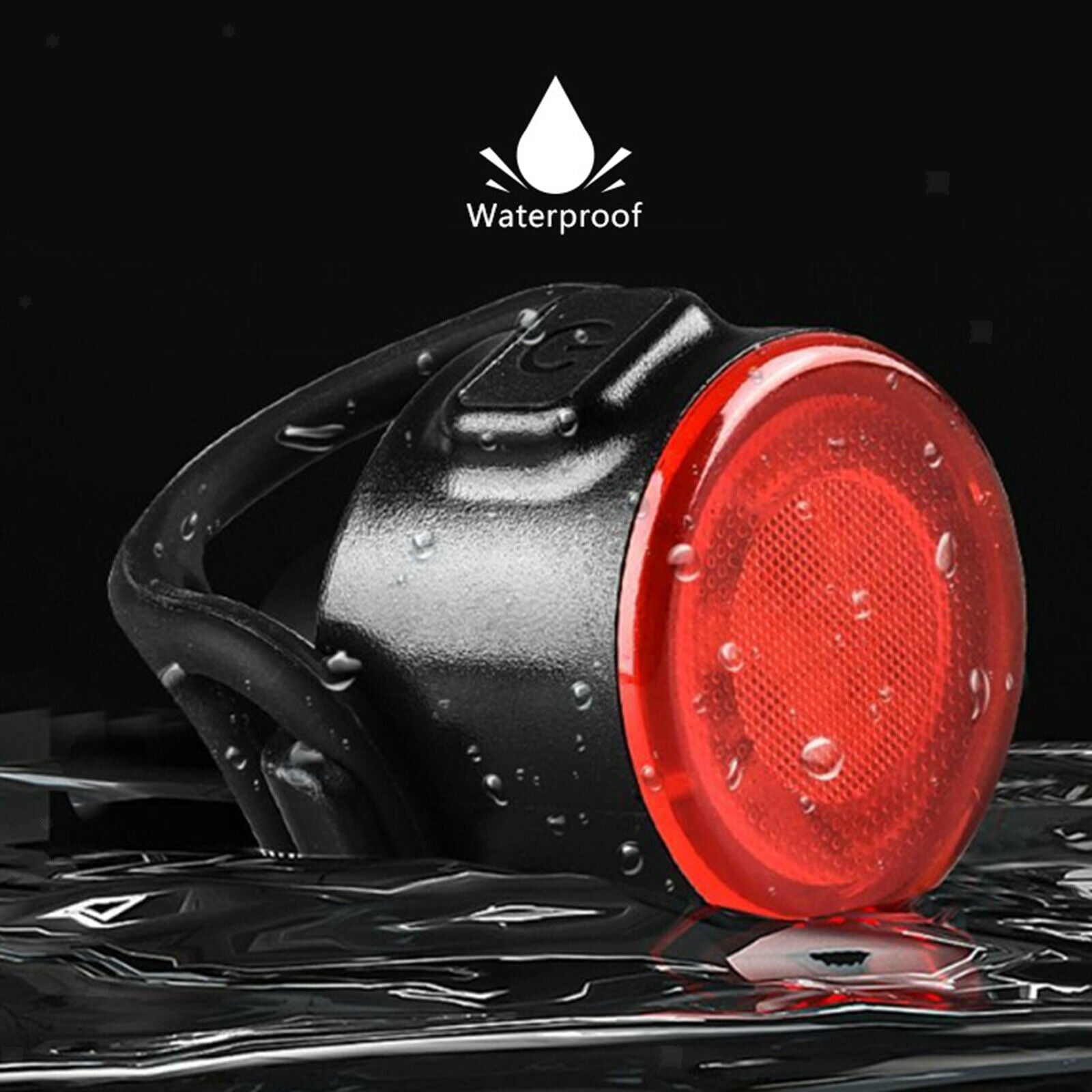 Bike Lights Front and Back, USB Rechargeable Front Bicycle Light & Rear Light,