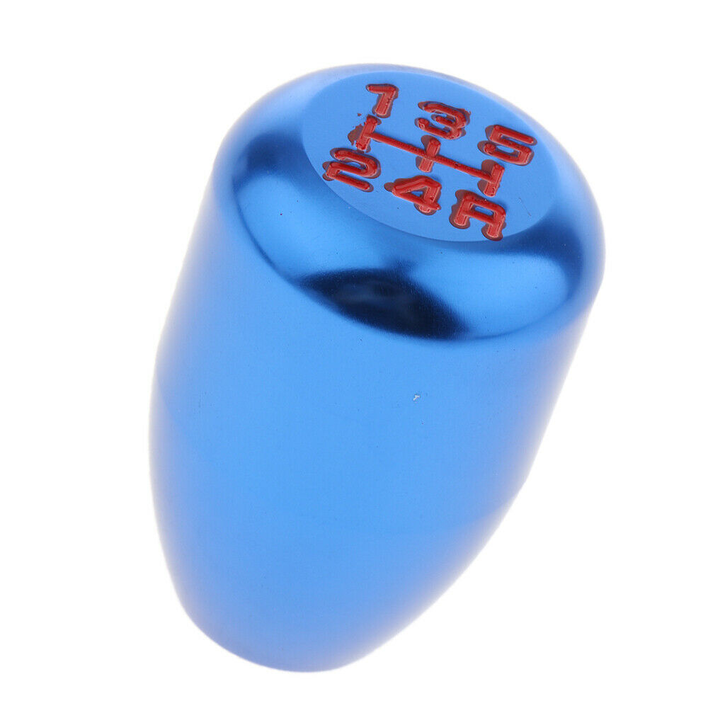 Truck CNC Aluminum Alloy Handle 5-Speed Shift Knob with Adapter Anodized NEW