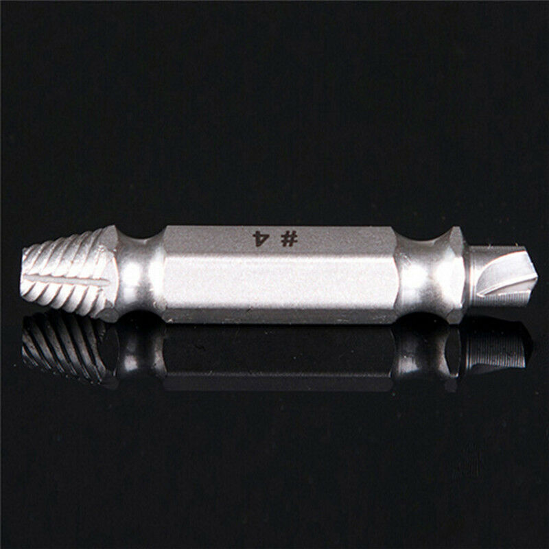 4pcs/set Screw Extractor Set drill out easy to Remove Screw broken Speedout SEDD