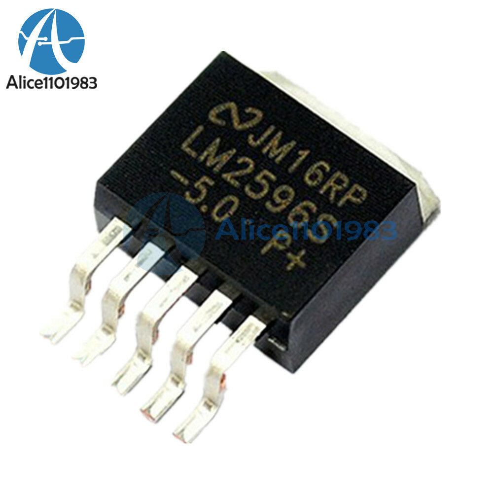 5PCS NSC LM2596S-5.0 LM2596 TO-263 Voltage Regulator IC NEW