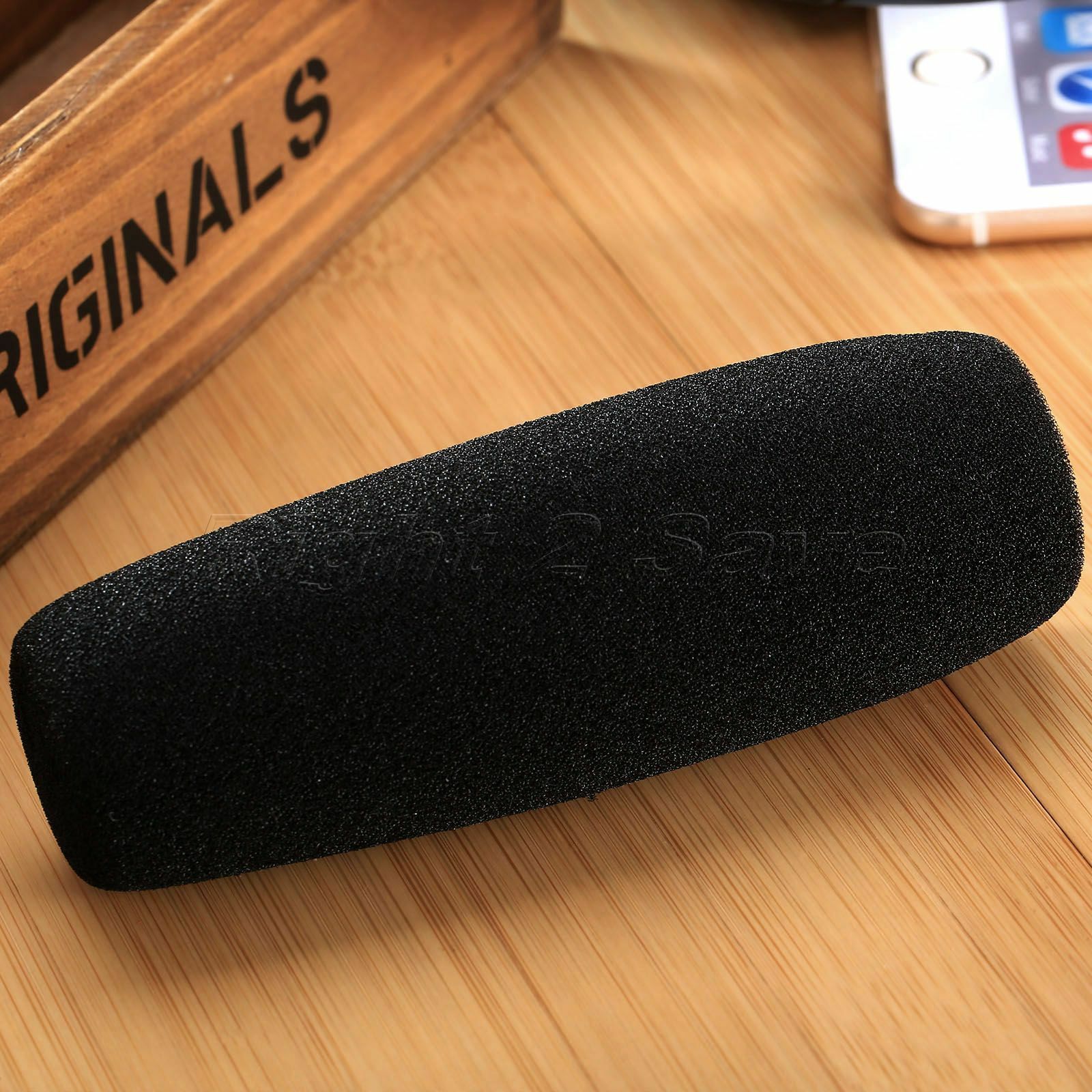 1x 12.5cm 4.92" Mic Microphone Windscreen Windshield Sponge Foam Shotgun Cover