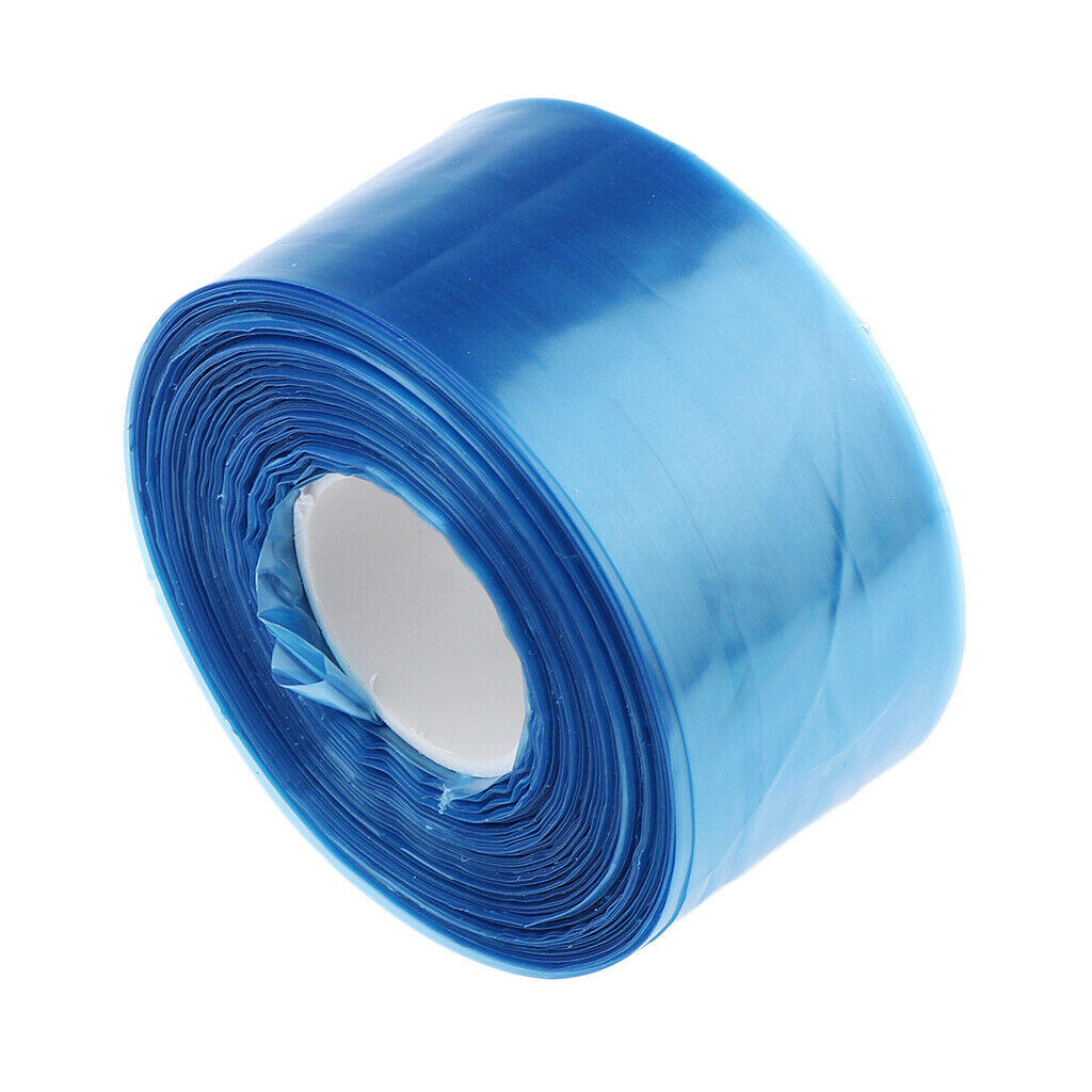 Pack of 200 Disposable Eyeglass Sleeves Hair Styling Tools Covers Blue