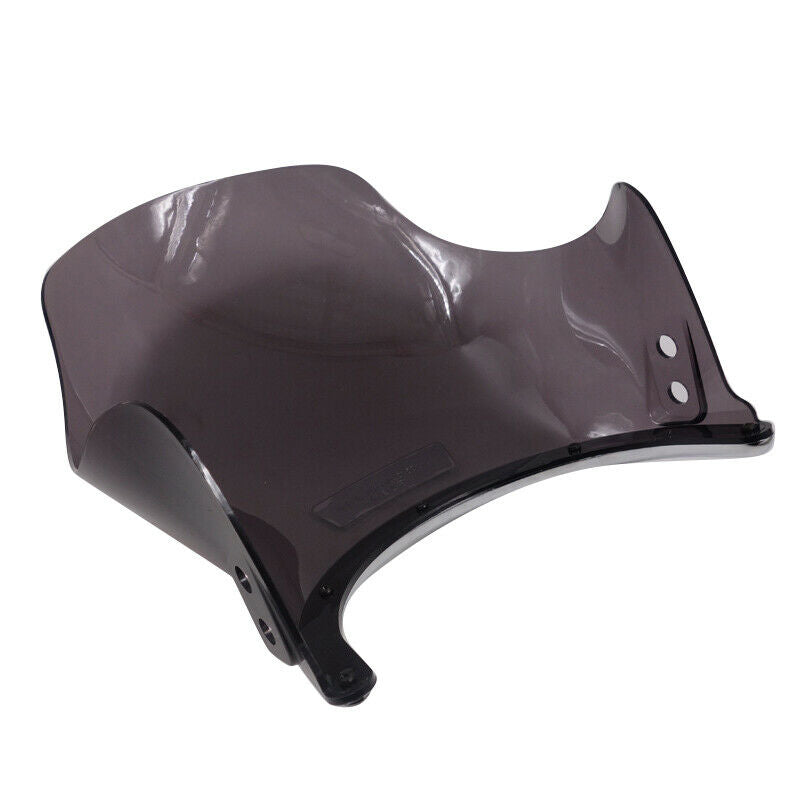 Retro Round 5" 7" Headlight Motorcycle Front Windshield Block Airflow Protective
