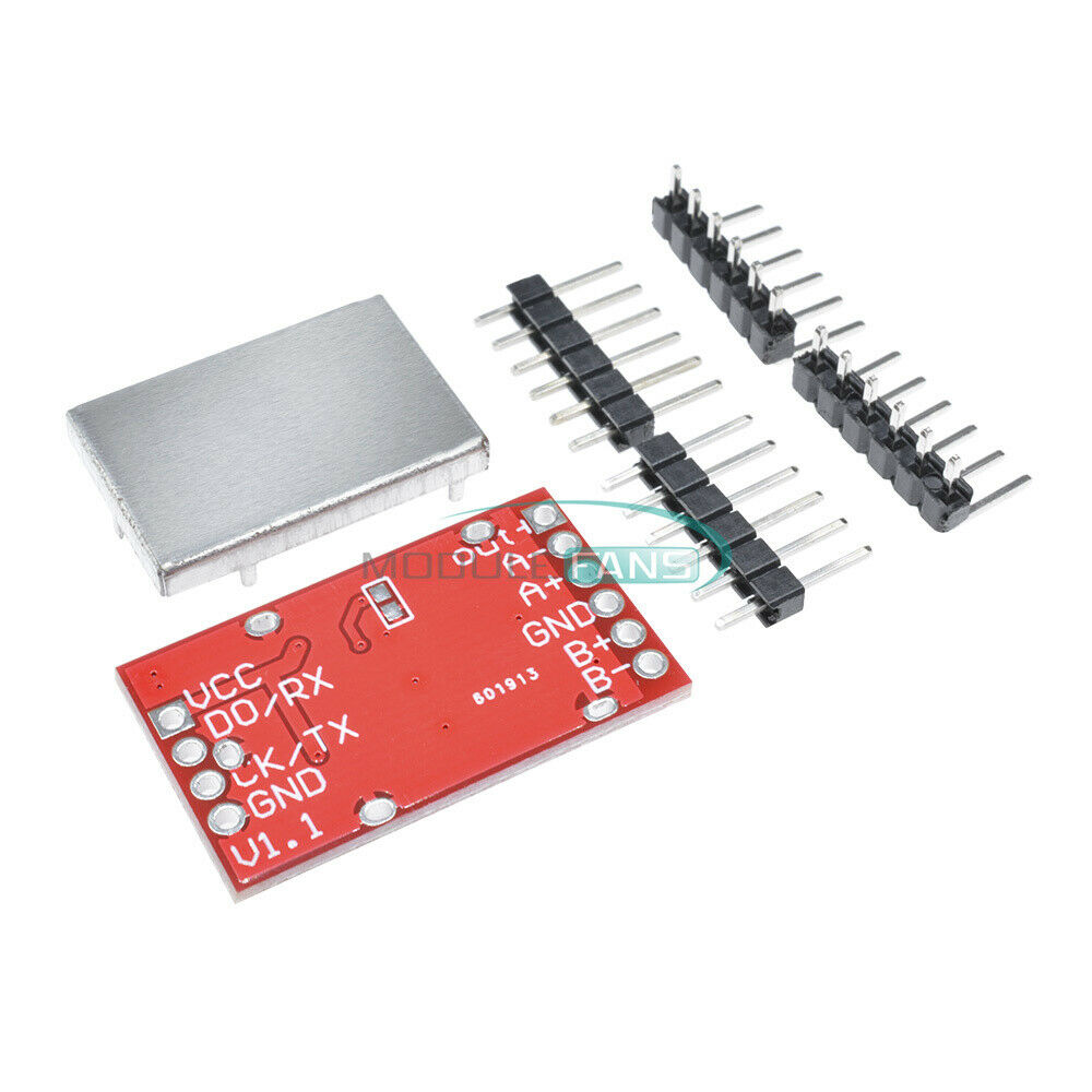 5PCS HX711 Weighing Sensor AD Module Dual-channel 24-bit Conversion Shieding