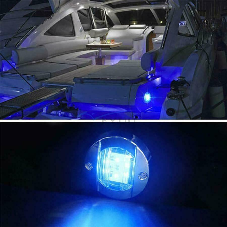 3" 12V-24V DC Corrosion Resistance Flush Navigation Lights Boat Anchor Lights
