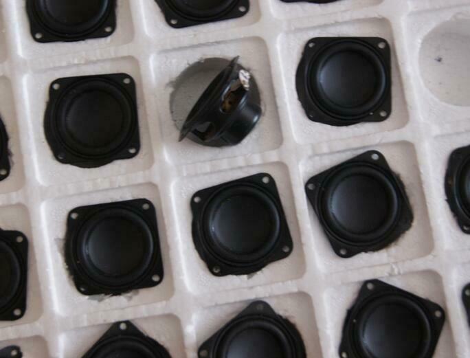 2pcs 1.5"inch neodymium full frequency small speaker Loudspeaker 4 ohms 5 watts