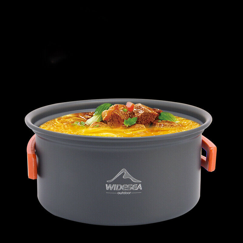 Camping Tableware Outdoor Cookware Set Pots Tourist Equipment Utensils HikinBDA