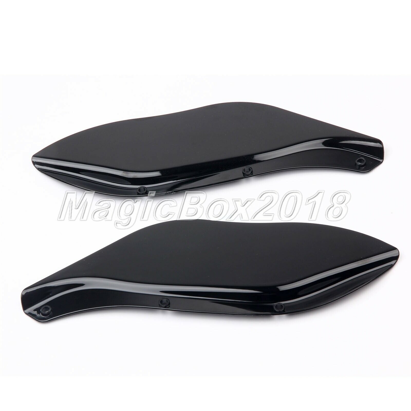 2x Motorcycle Fairing Windshield Side Wing Air Deflector for Street Glide 2006