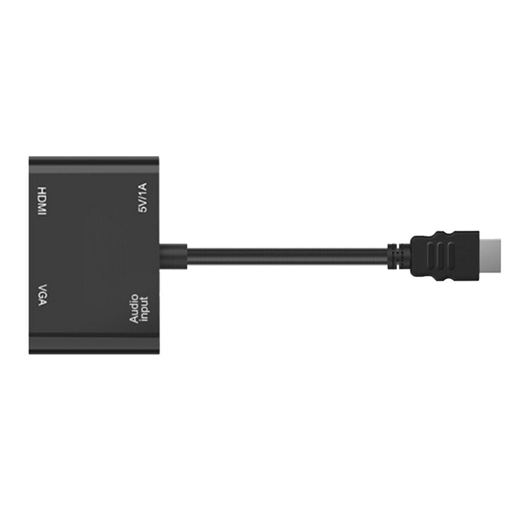 1080P   to VGA Adapter Digital to Analog Converter Cable For PC Laptop HDTV