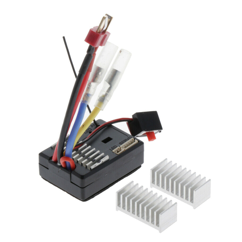 Receiver Plate Board + Motor Heatsink Circuit Board for RC Wltoys 144001